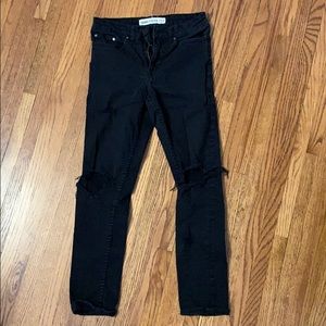 Asos skinny ripped jeans
